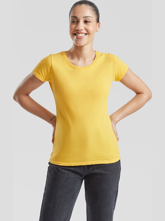 Fruit of the Loom Werbe-T-Shirt Sunflower