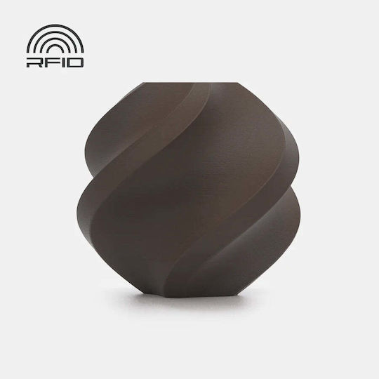 Bambu Lab Bambu PLA 3D Printer Filament 1.75mm Matte Dark Chocolate 1kg