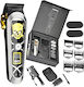 Professional Rechargeable Hair Clipper Black