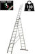 Dreifach Kombinationsleiter Aluminium