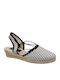 Damenplattformen im Espadrilles-Stil Weiß