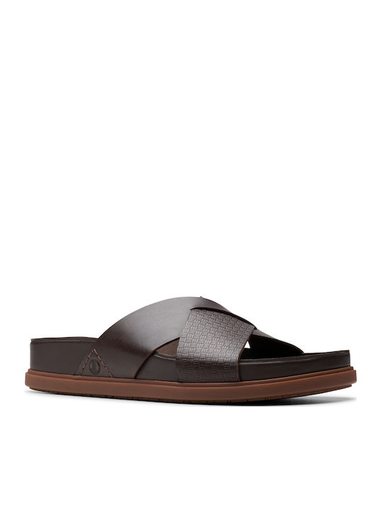 Clarks Cross Men's Sandals Brown