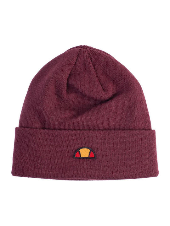 Thar Beanie Ανδρικός Σκούφος Πλεκτός σε Μπορντό χρώμα