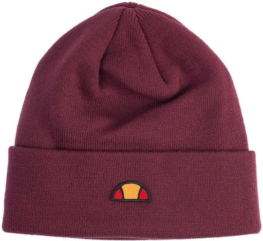 Thar Beanie Beanie Knitted in Burgundy color