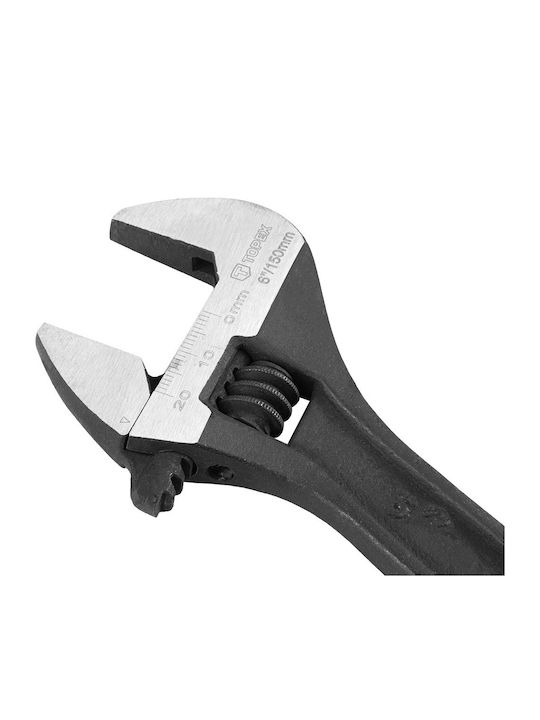 Topex Cheie franceză Lungime 150mm cu deschidere a falțului până la 20mm