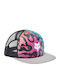 Fox Kids' Hat Jockey Fabric Black