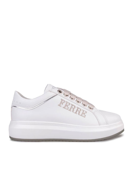 Gianfranco Ferre Sneakers White / Silver Gianfranco Ferre Sneakers White / Silver