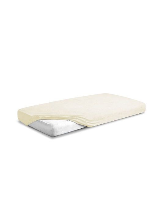 Matex Чаршаф King Size с Ластик 180x190см. Екрю