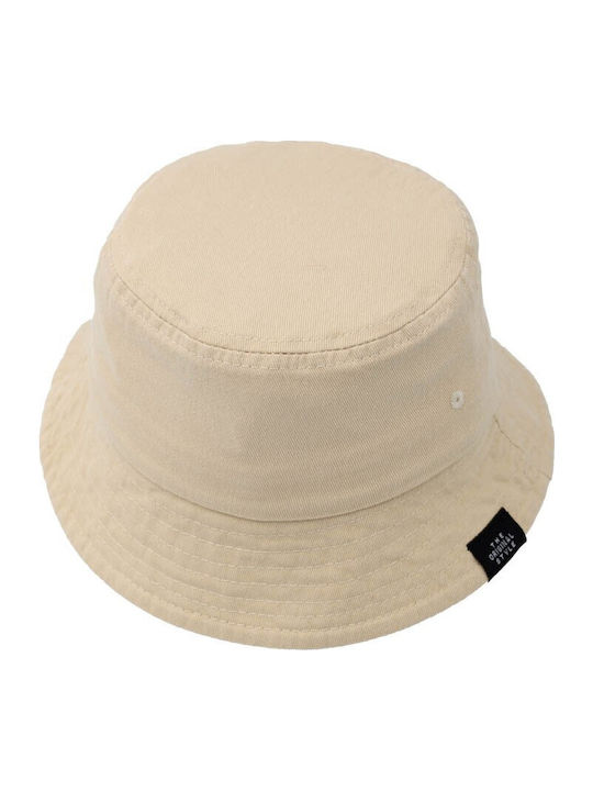 Aquablue Kids' Hat Bucket Fabric Beige