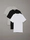 Herren Unterhemden in Schwarz Farbe 3Packung