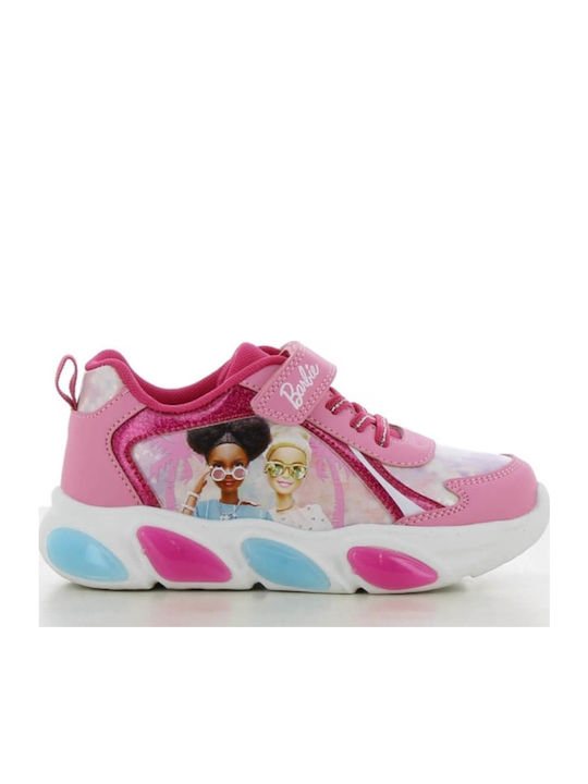 Παιδικά Sneakers με Σκρατς Ροζ