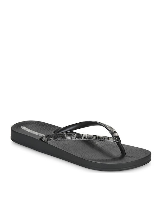 Ipanema Mesh Ix Σαγιονάρες σε Μαύρο Χρώμα