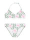 Roxy Party Waves Costum de baie pentru copii Bikini Alb ERGX203656 GHZ6