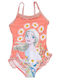 Disney Frozen Детски Бански Една част Apricot