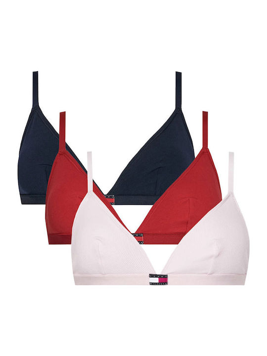 Tommy Hilfiger 3-pack Triangle Women's Bras Uw0...