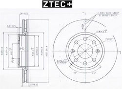Спирачни дискове Ztec+