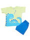 Trax Kids' Pajamas Summer Lime