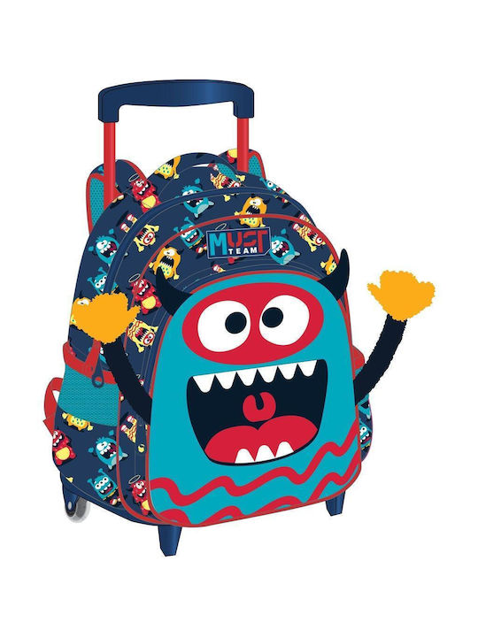 Trolley-Tasche Must Team Vorschule 27x10x31 2 Fächer Monster