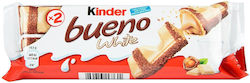 Kinder Bueno Wafer Weiße Schokolade Haselnuss 1Stück