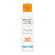 Garnier Invisible Protect Mist Αδιάβροχο Αντηλιακό Mist για το Σώμα SPF30 150ml