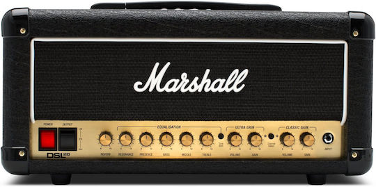 Marshall Dsl20hr Лампова Глава За Електрическа Китара Черна