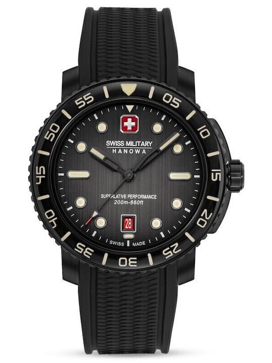 Swiss Military Hanowa Часовник с Каучукова Каишка