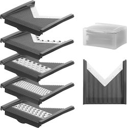 Replacement Cutting Discs Vegetable Mandoline Slicer Type V Set 5 Pieces