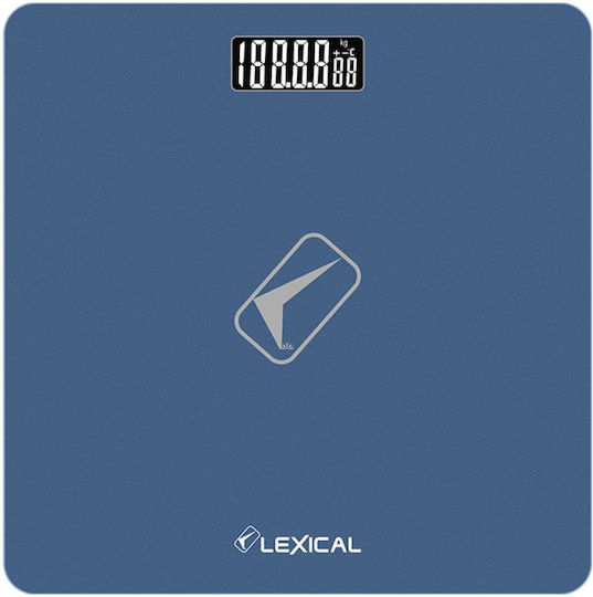 Lexical Digital Bathroom Scale Blue LBS-4353BL