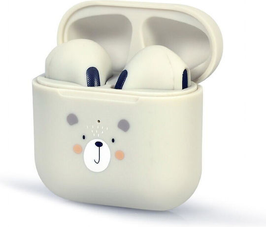 Gembird TWS-01 In-Ear Bluetooth-Freisprecheinrichtung Kopfhörer mit Ladeetui Weiß