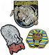Σετ 3 Ραφτά Patches Iron Maiden