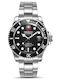 Swiss Military Hanowa Offshore Diver Ii Herrenuhr mit Batterie aus Silber rostfreiem Stahl mit Armband