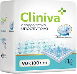 Cliniva Υποσέντονα Ακράτειας 90x180cm 13τμχ