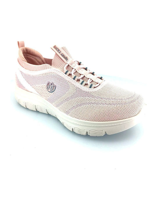 Γυναικεία Ανατομικά Sneakers Ροζ