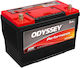 Odyssey Battery Моля, преведете само текстовите възли на Liquid шаблона на български език, запазвайки началния синтаксис и HTML таговете, без да променяте нищо между '{' и '}' : Μπαταрия За автомобил / Лодка с Капацитет 85Ах и CCA 2300A