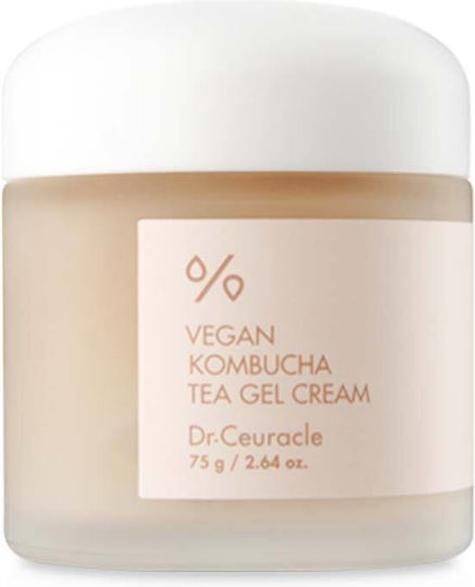 Dr. Ceuracle Vegan Kombucha Tea Ενυδατικό Gel Προσώπου με Προβιοτικά 75gr
