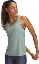 Under Armour Knockout Blouse Silica Green/white