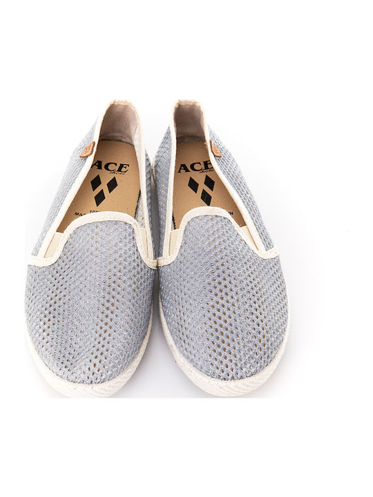 Ace1 Women's Slip-On Light Blue