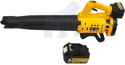 Kraft World Blower Handheld 36V with 2 Batteries