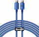 Leewello USB 2.0 Kabel USB-C männlich - USB-C Blau 3m