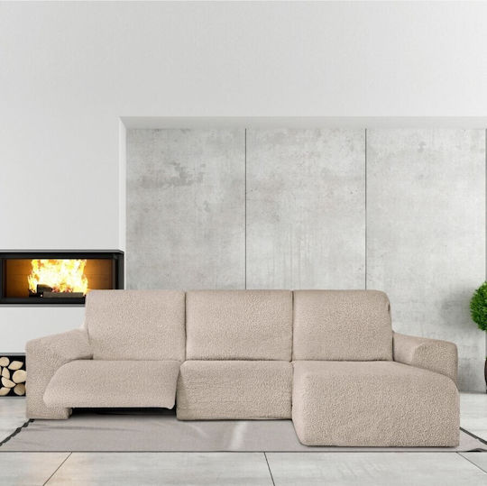 Eysa Roc Ελαστικό Κάλυμμα Γωνιακού Καναπέ C/00 Light Beige 250εκ.