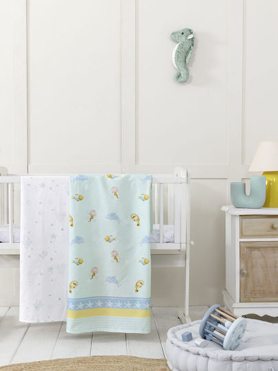 Nima Set Sea Love White 70x110cm Nima Set Sea Love White 70x110cm