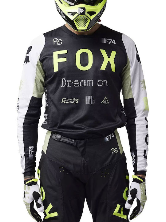 Fox 180 Race Spec Ανδρική Μπλούζα Motocross Μακρυμάνικη PALE GREEN