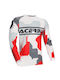 Acerbis Linear Subway Männer Motocross-Shirt White/Grey/Red