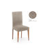 Eysa Roc Elastische Abdeckung für Stuhl C/11 Dark Beige 50εκ. 2Stück SC291711