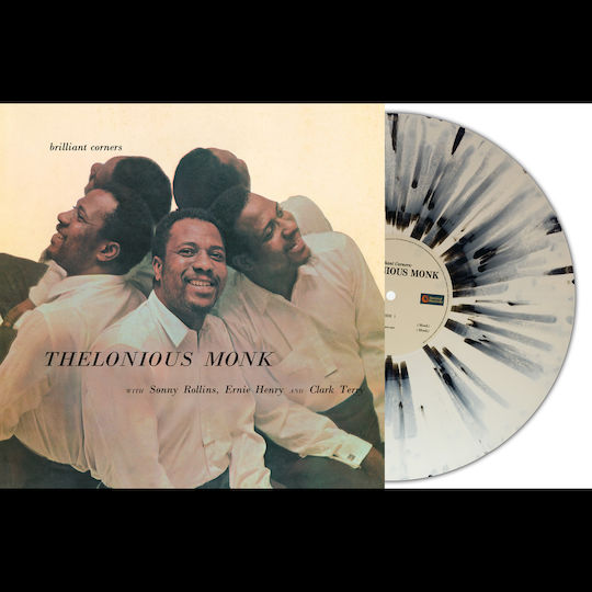Thelonious Monk Brilliant Corners Бяло Черно Пръски 1 Винил