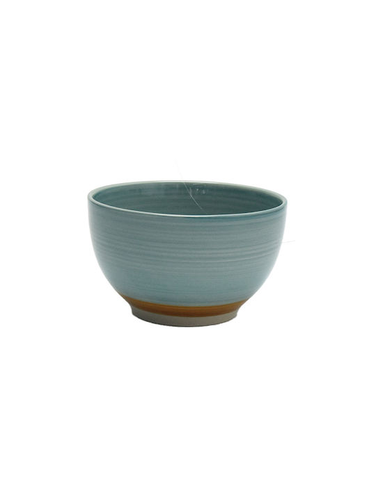 Marva Serving Bowl Round Ceramic Ciel-Mint with Diameter 14.5cm