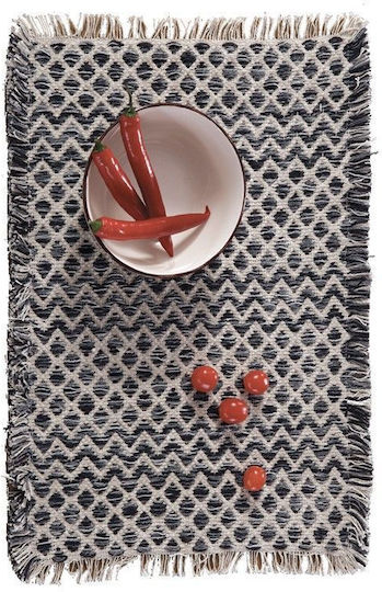 Nef-Nef Homeware Сервизи за маса Текстил Черен 48x33см 1бр