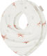 Cam Cam Copenhagen Windflower Creme Σαλιάρα Υφασμάτινη με Κουμπί Windflower Creme 2τμχ