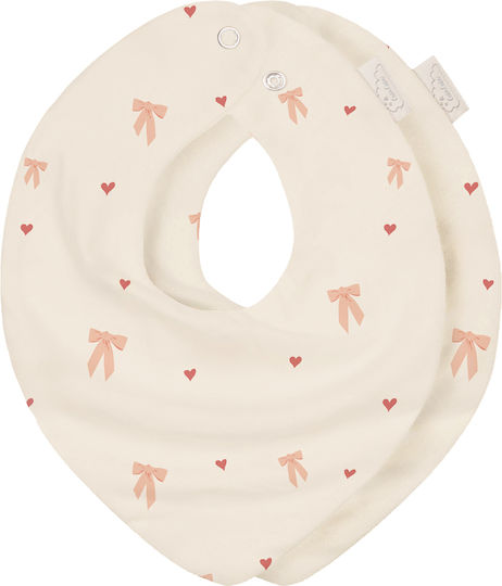 Cam Cam Copenhagen Bows Σαλιάρα Υφασμάτινη με Κουμπί Bows 2τμχ