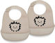 Nuuroo Alfie Waterproof Bib Silicone with Pocke...